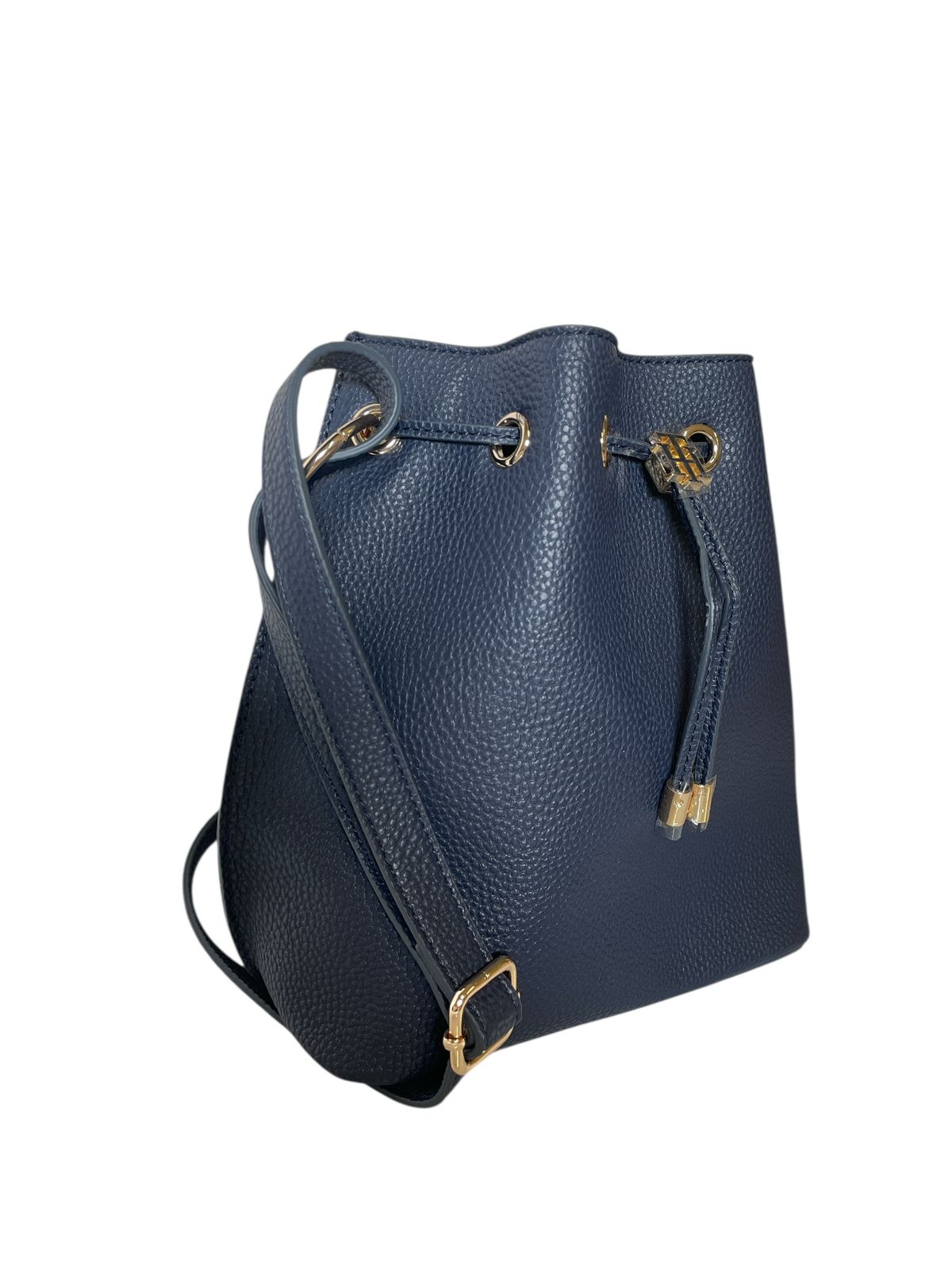 Bolso Bucket Tommy Hilfiger Azul Marino | Elegancia Casual para tu Día a Día